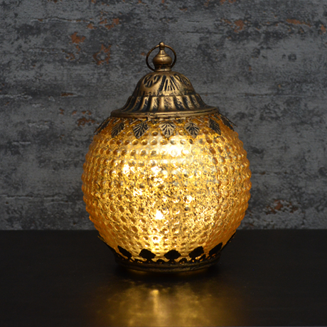 Gold Pomegranate Lantern