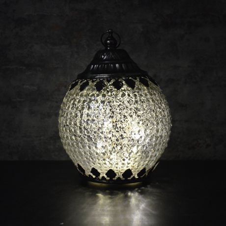 Silver Pomegranate Lantern