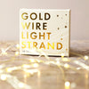 Gold Wire Lights