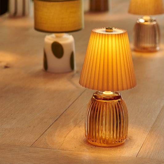 Luma Amber Lamp