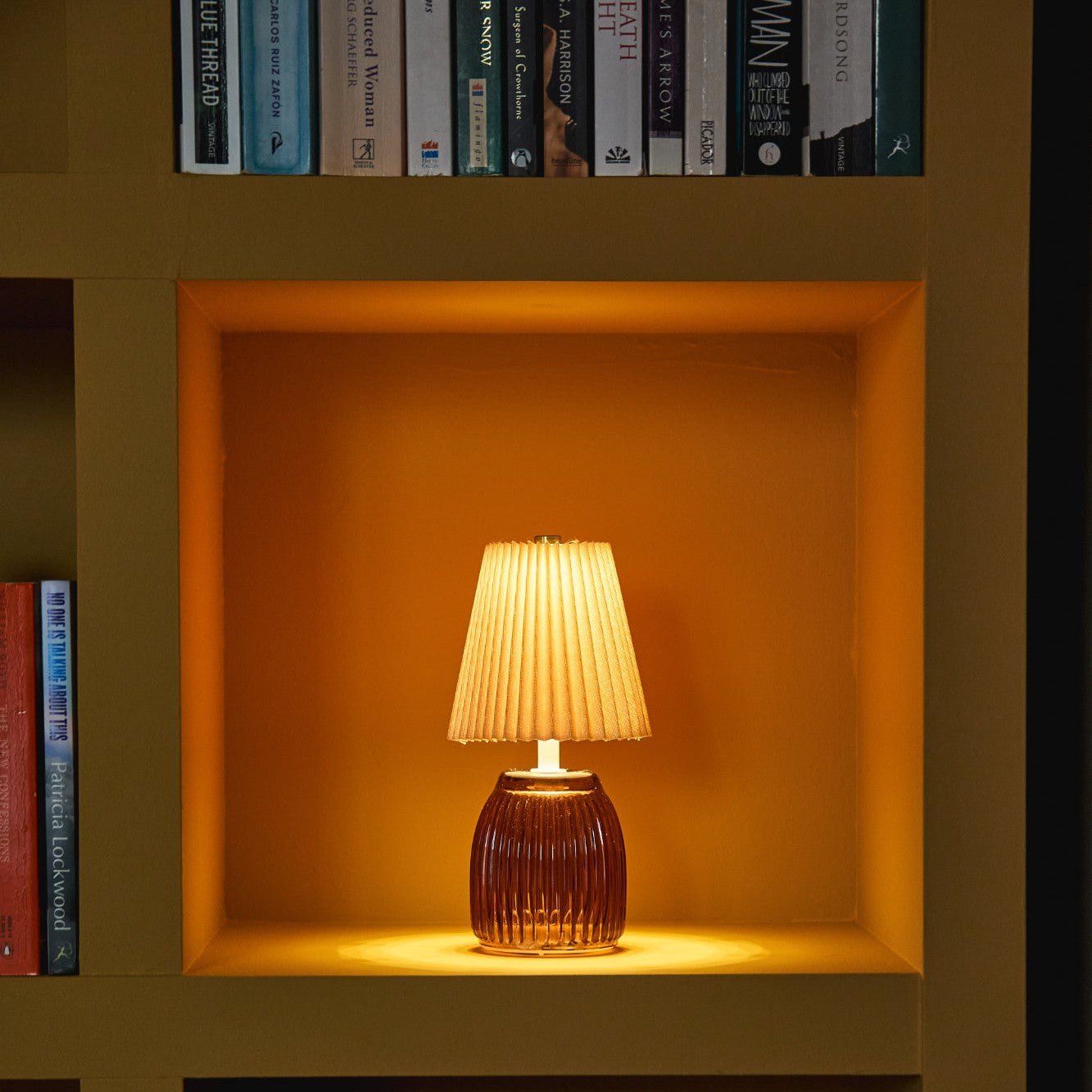 Luma Amber Lamp