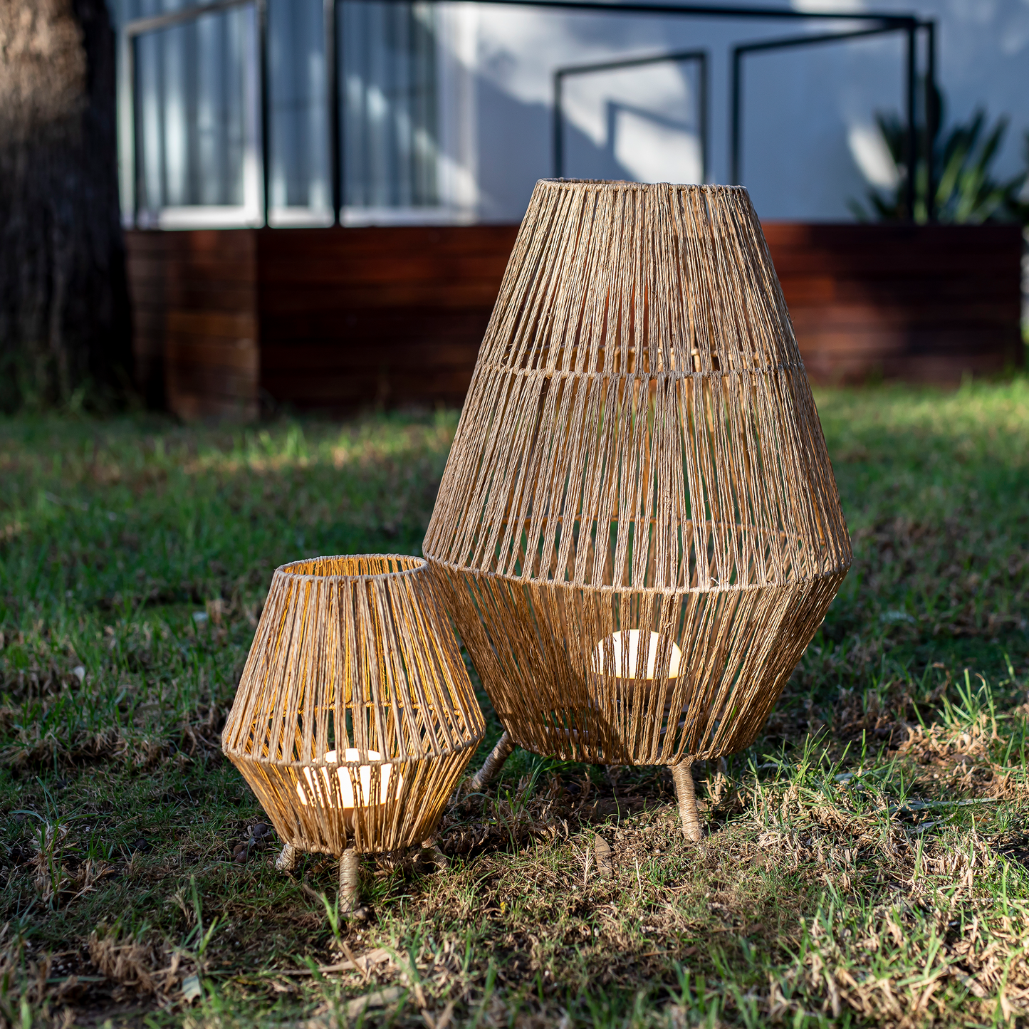 Sisine Bamboo Floor Lamp
