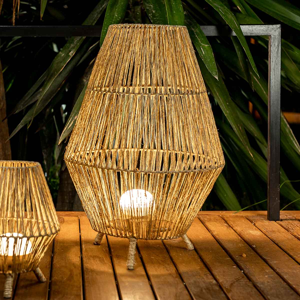 Sisine Bamboo Floor Lamp