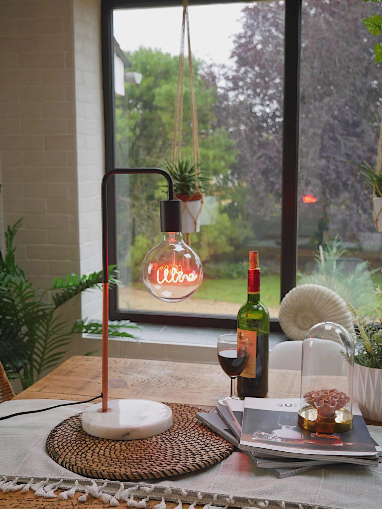 Neon Wine Lamp