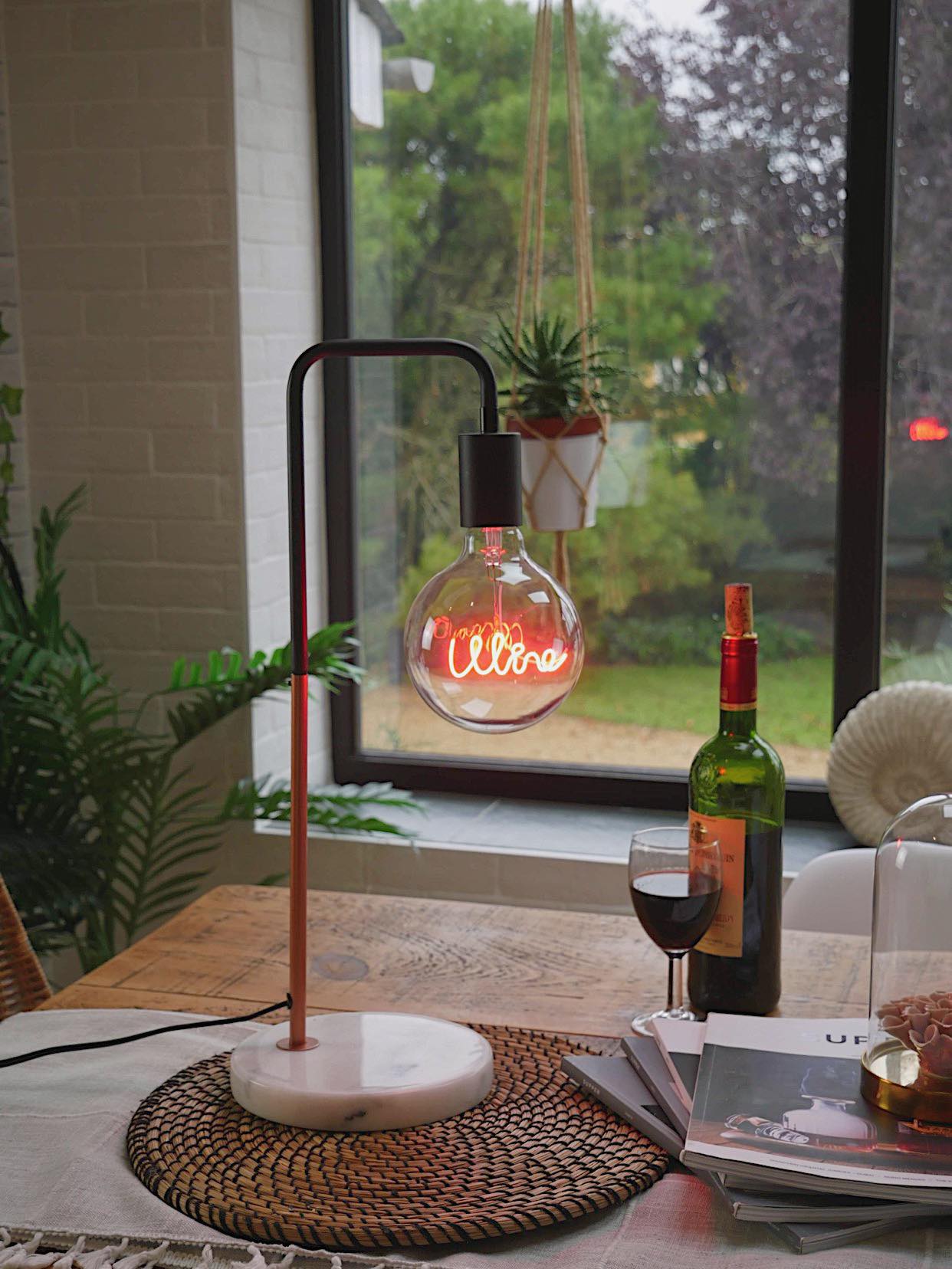 Neon Wine Lamp