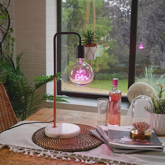 Neon Pink Gin Lamp