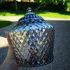 Large Fluted Silver Lantern