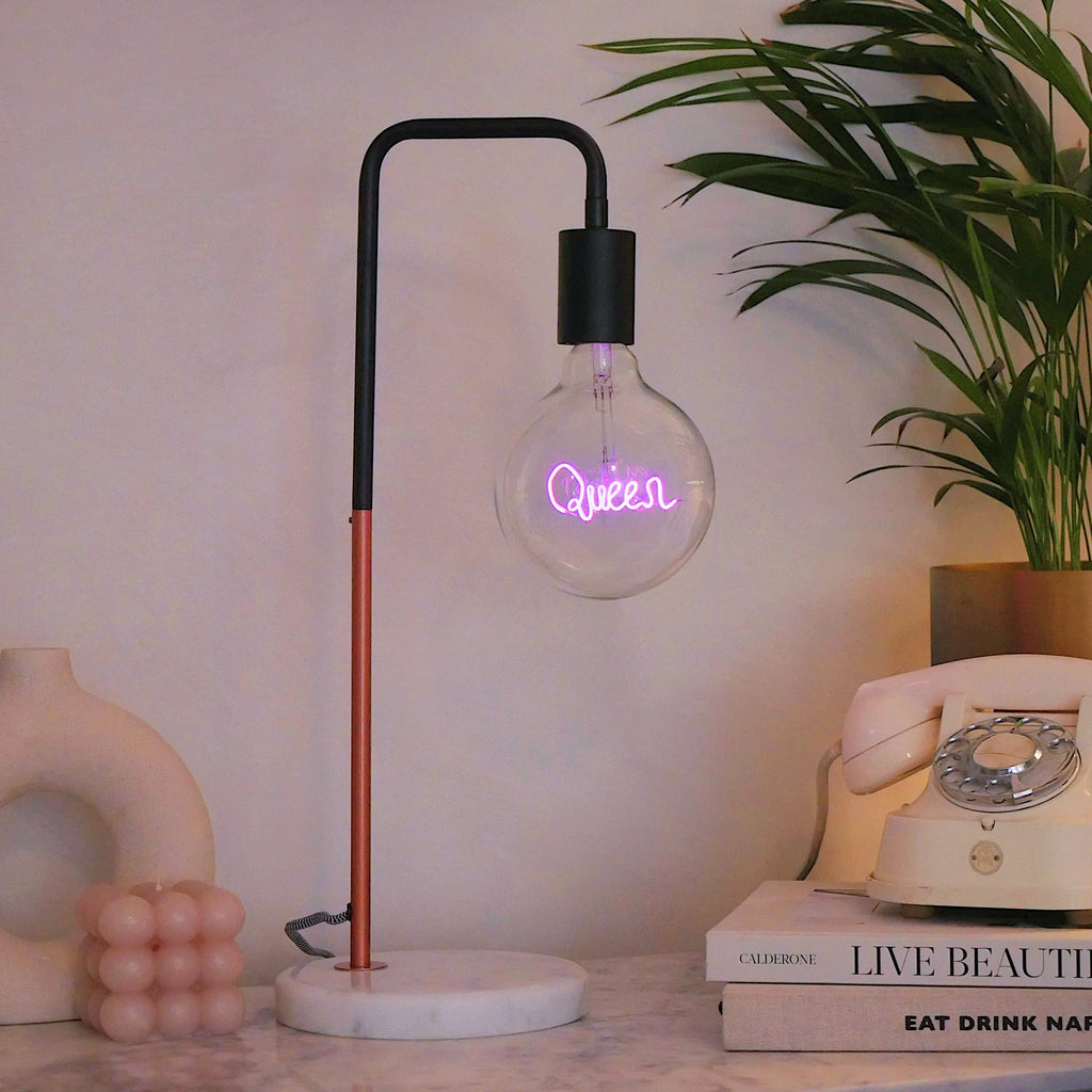 Neon Queen Lamp