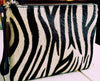 Hand Painted Hyde & Leather Clutch Bags